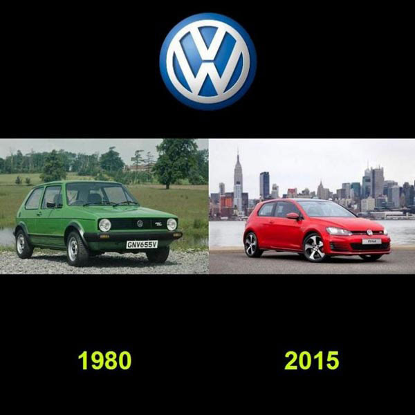 تغییر ظاهری خودروها از ۳۵ سال قبل تا امروز
