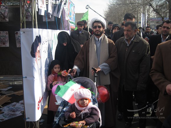 ایران اکونومیست راهپیمایی 22 بهمن 1394 تهران در سالروز پیروزی شکوهمند انقلاب اسلامی