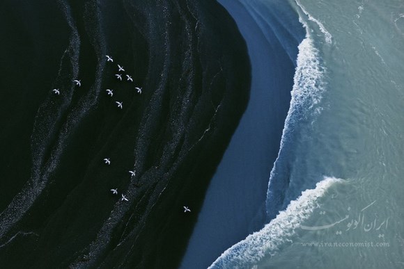 ایران اکونمیست تصاویر بسیار زیبا از سواحل ایسلند