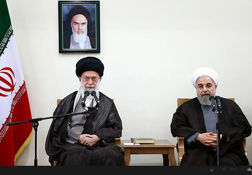 رهبر انقلاب- روحاني