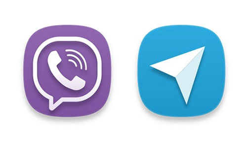 تلگرام -وایبر