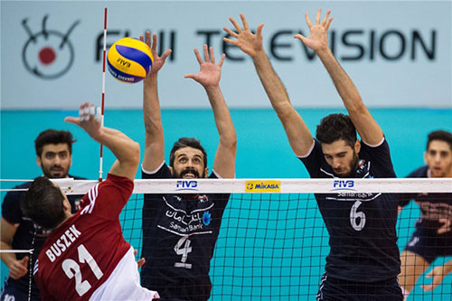 والیبال ایران- لهستان