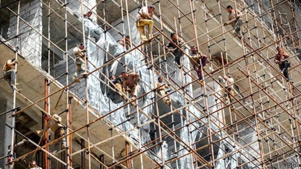 کارگران ساختمانی- اتباع بیگانه