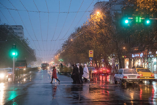 تهران بارانی