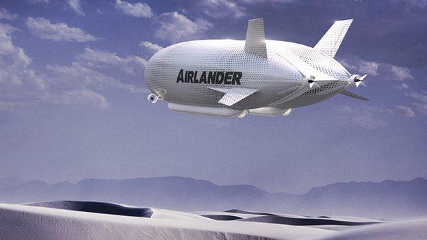 Airlander  بزرگترین هواپیما