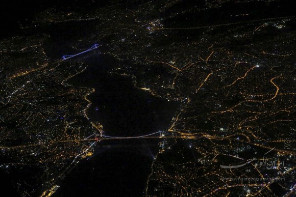 ایران اکونومیست تصاویر زیبا از شهر های جهان در شب