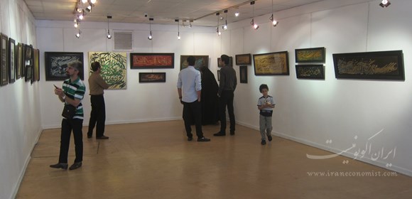 نمایشگاه خوشنویسی و خط نقاشی استاد مصطفی شبستری