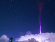 ثبت تصویری بی‌نظیر از فوران عظیم و خارق‌العاده در چین