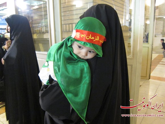 تصاویر مراسم شیرخوارگان حسینی در مصلای امام خمینی(ره) تهران