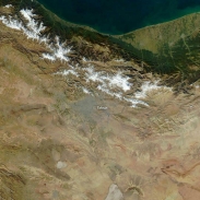 آلودگی هوای تهران از نگاه ماهواره (عکس)