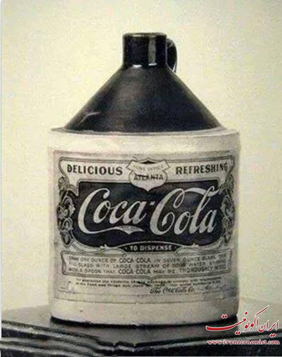 بطری نوشابه کوکا کولا در سال 1906