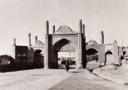 عکس : دروازه تهران قزوین  سال 1305 خورشیدی
