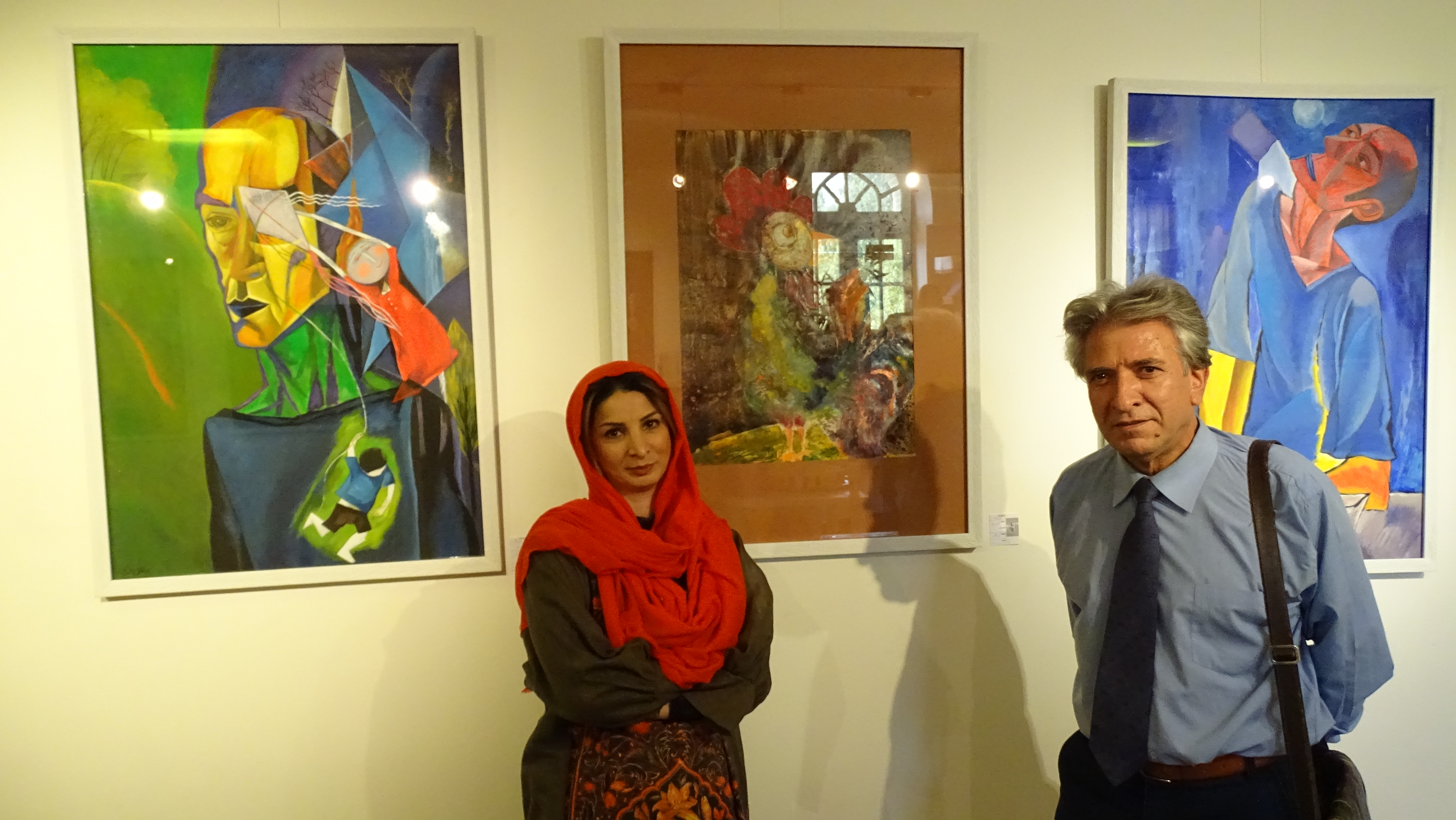 نمایشگاه نقاشی پریشانی با اجرای عالی گروه کلاف گشایش یافت