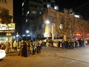 تصاویری از حضور مردم تهران و حومه پس از وقوع زلزله