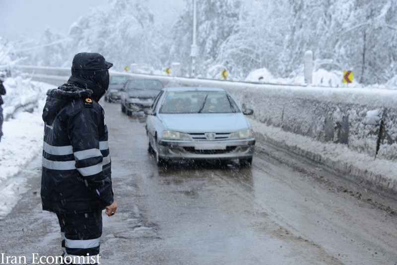 بارش برف و باران در جاده های 15 استان ادامه دارد