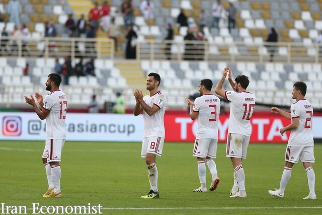 پخش دیدار پایانی تیم فوتبال ایران در مرحله اول جام آسیا