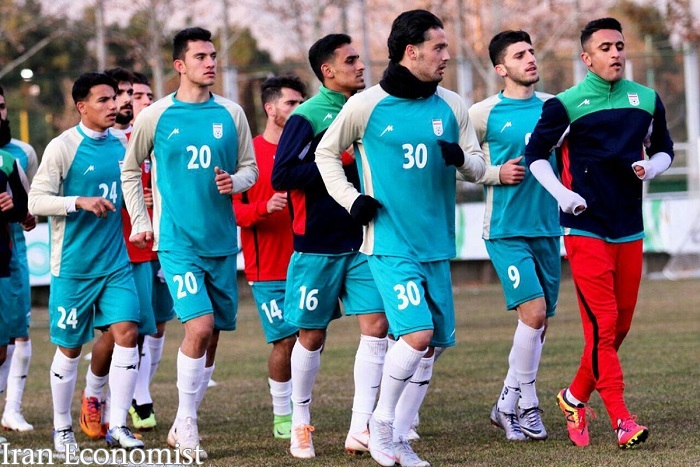 تیم فوتبال امید ایران آماده مصاف با اردن