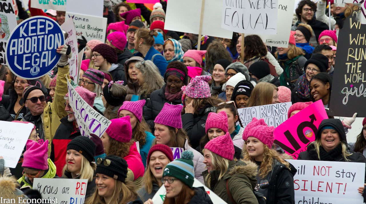 (تصاویر) خروش زنان آمریکایی علیه ترامپ