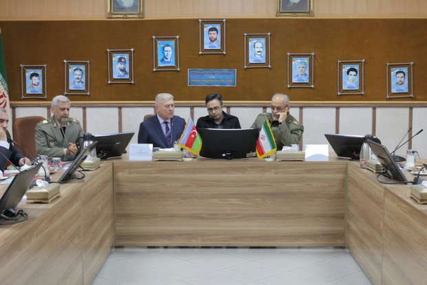 بازدید هیئت نظامی جمهوری آذربایجان از دانشگاه دافوس ارتش