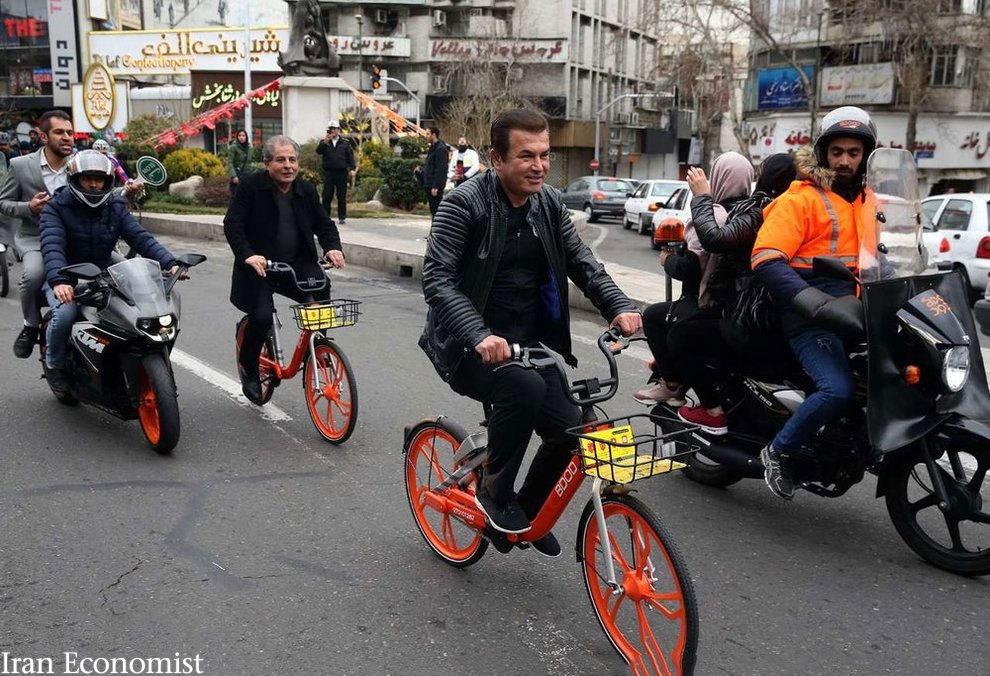 (تصاویر) دوچرخه‌سورای زنان، مردان و سلبریتی‌ها در تهران