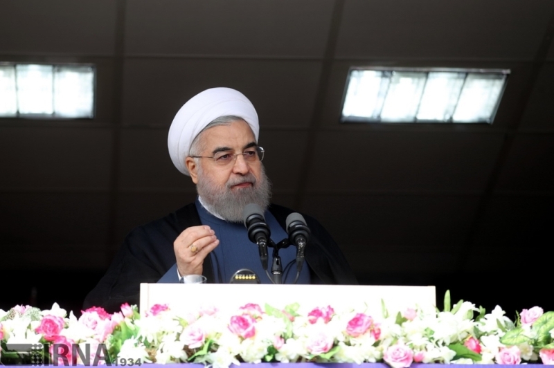 روحانی: دشمنان ملت ایران به آرزوی خود نرسیده و نمی رسند