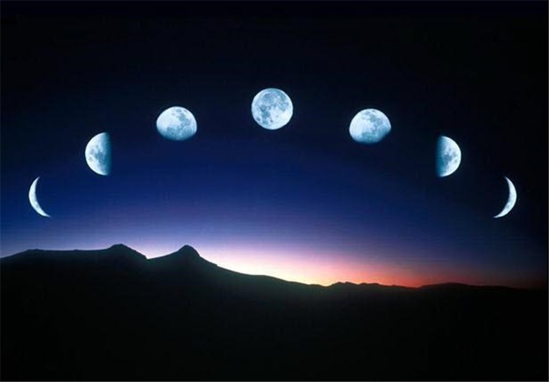 تولد ماه نو در ساعت ١٩:٣٤ امشب/ از روند تغییر شکل ماه چه میدانید