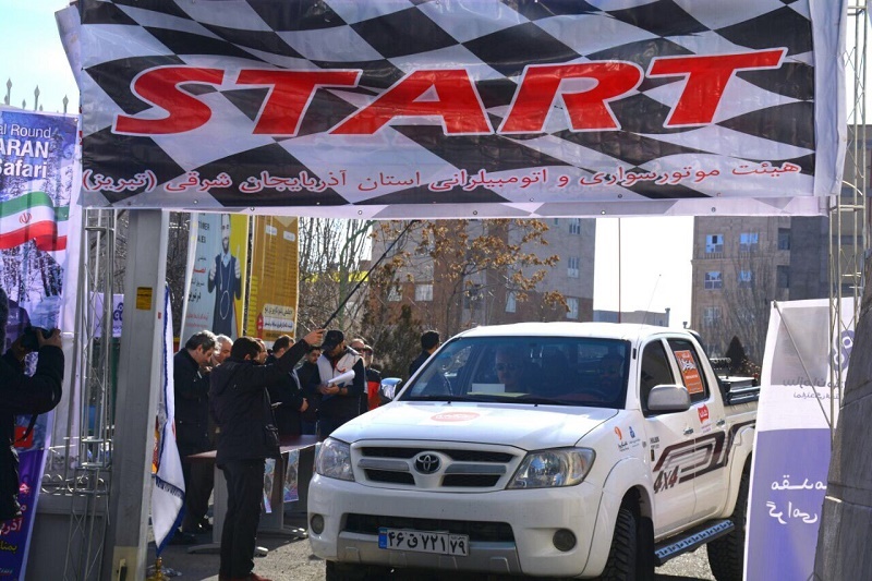 مسابقات اتومبیل رانی قهرمانی کشور در تبریز آغاز شد