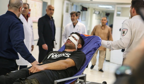 آسیب های چشمی حوادث چهارشنبه سوری