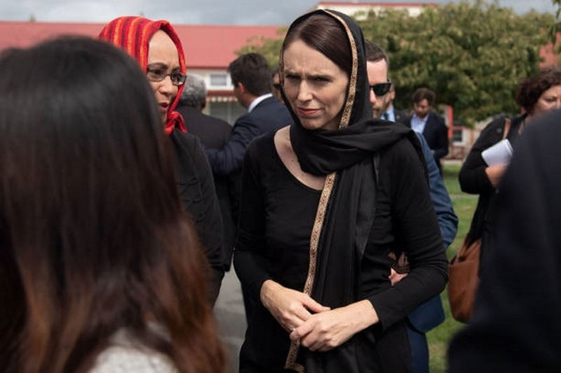 تصاویر:نخست وزیر نیوزیلند باحجاب شد