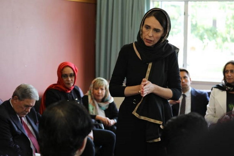 تصاویر:نخست وزیر نیوزیلند باحجاب شد