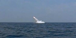 شلیک موفق موشک کروز از زیردریایی کلاس غدیر در رزمایش «ولایت۹۷»