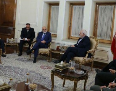 دیدار ظریف با معاون وزیر امور خارجه ونزوئلا