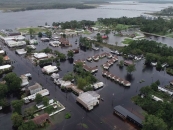 تصاویر: سیلاب پس از توفان فلورانس