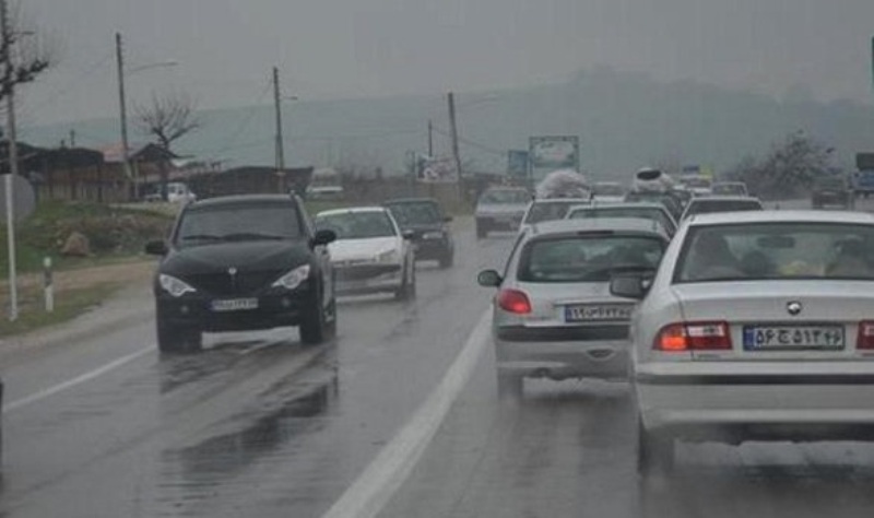 ترافیک در جاده های مازندران پرحجم ولی روان است