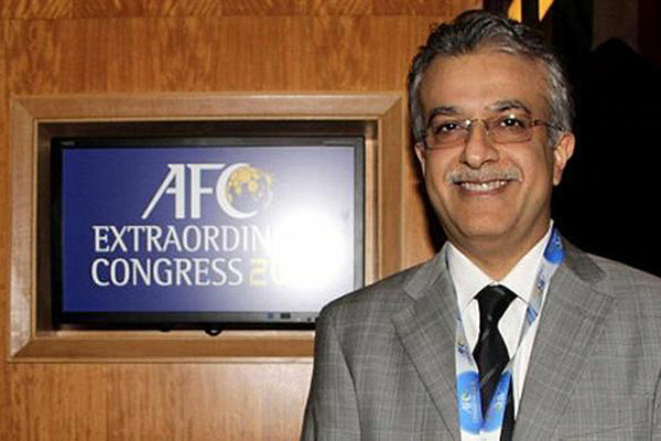 شیخ سلمان به عنوان رئیس کنفدراسیون فوتبال آسیا ابقا شد