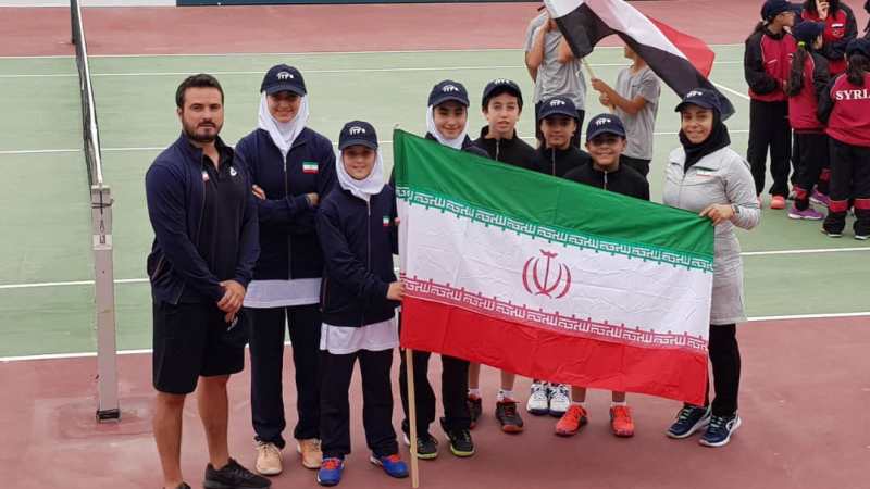 مدال آوری تنیسورهای نوجوان ایران در مسابقات غرب آسیا