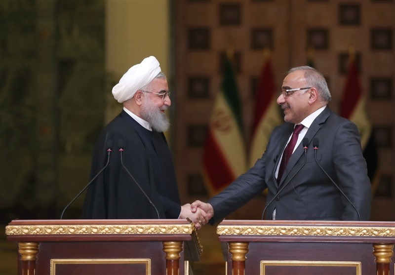 رییس جمهوری ایران از نخست وزیر عراق استقبال رسمی کرد