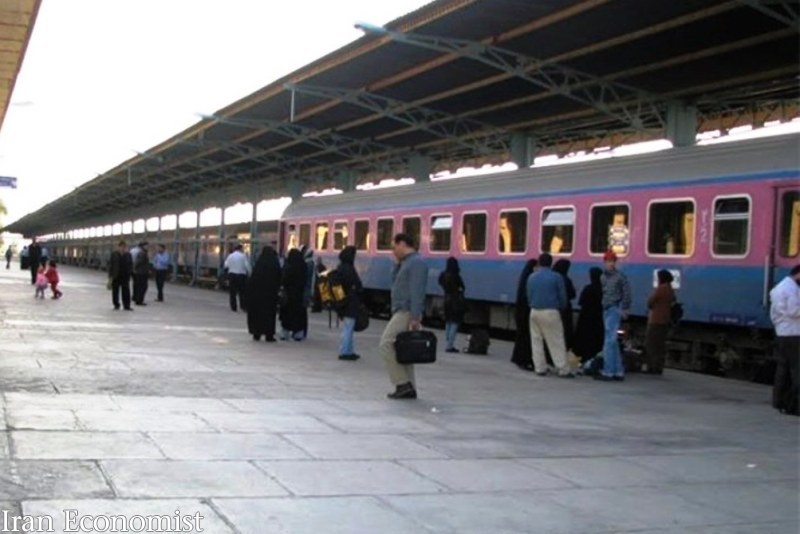 جابجایی مسافران نوروزی در راه آهن تهران 19 درصد افزایش یافت