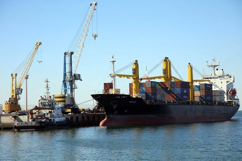 کشتی 27.5 هزار تنی شکر خام هند در چابهار پهلو گرفت