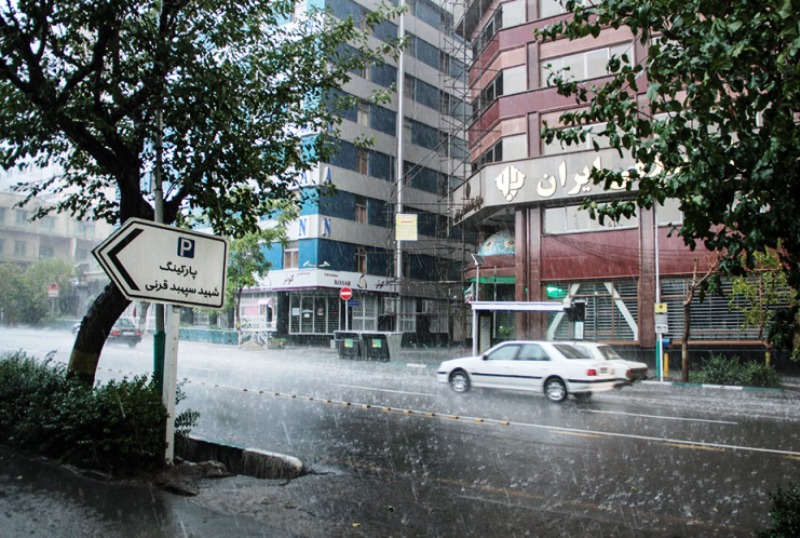 بارش باران استان تهران را فرا می گیرد