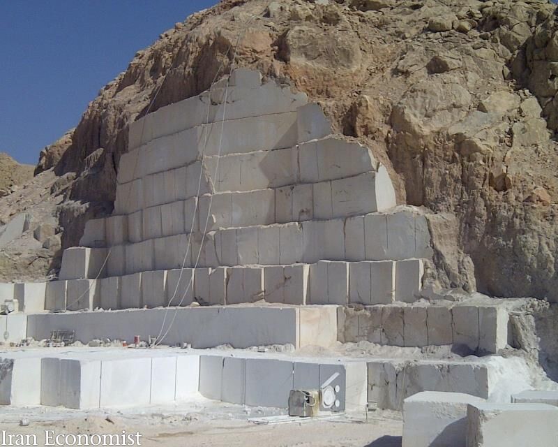 ایران چهارمین تولید کننده سنگ جهان محسوب می شود
