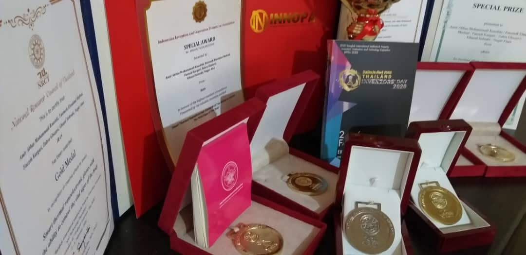 مدال‌های رنگین مسابقات جهانی تایلند در دستان مخترعان ایرانی