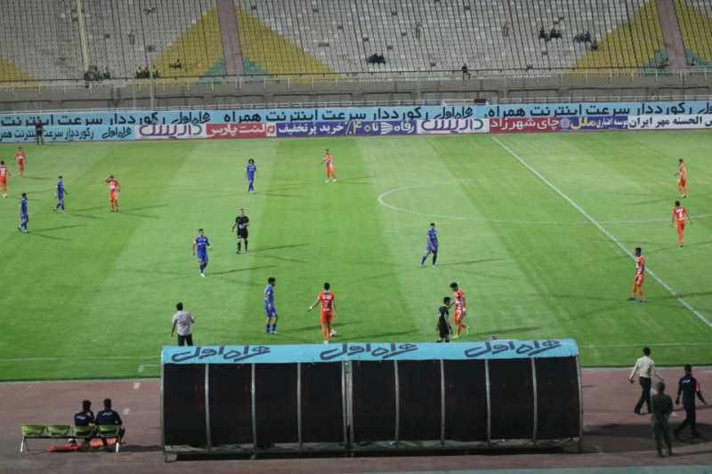 تیم استقلال خوزستان برابر سایپا شکست خورد