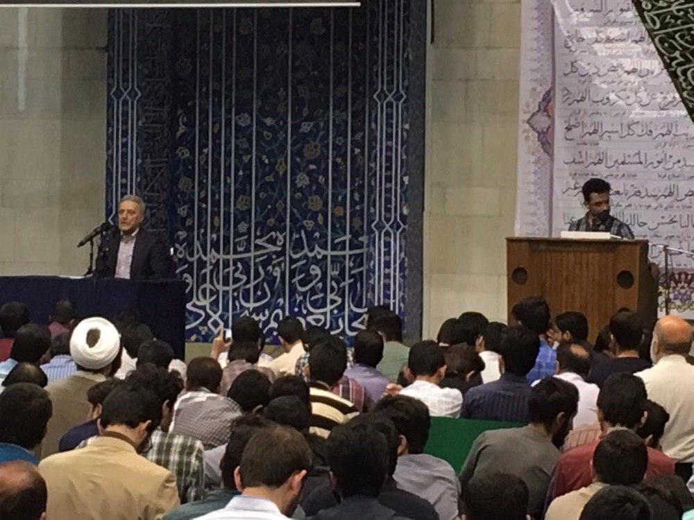 جلسه ریاست دانشگاه تهران با دانشجویان برگزار شد