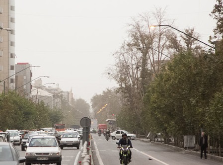 افزایش موقتی غلظت آلاینده ازن در هوای تهران