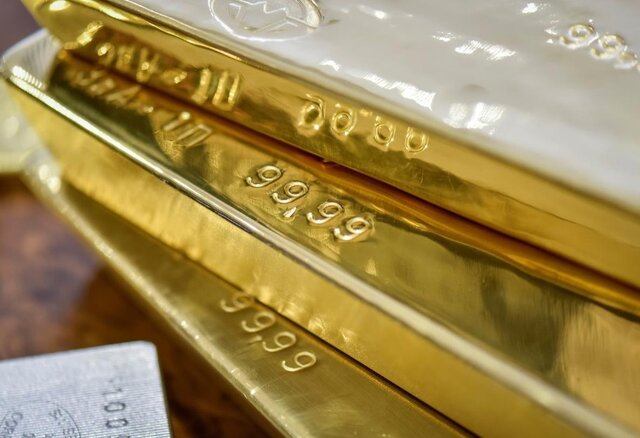قیمت طلای جهانی از صعود بازماند