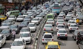 وضعیت ترافیک معابر بزرگراهی تهران در سی‌ام اردیبهشت‌ماه