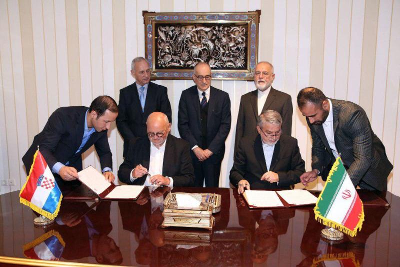 کمیته های المپیک ایران و کرواسی تفاهم نامه ورزشی امضا کردند