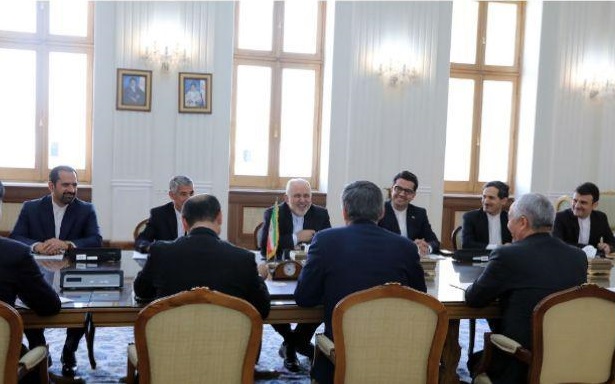 دیدار ظریف با وزیر امور خارجه تاجیکستان