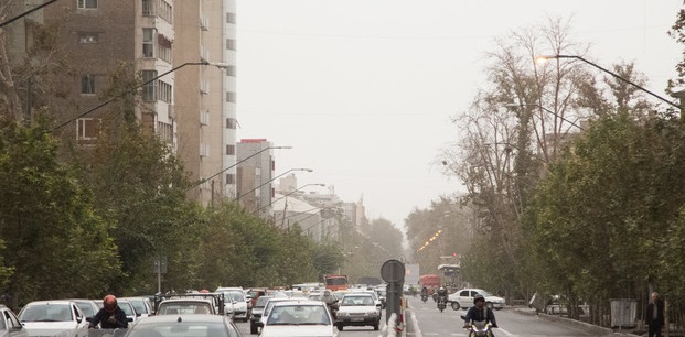 افزایش موقتی غلظت آلاینده‌ها در هوای پایتخت